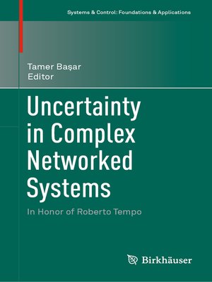 cover image of Uncertainty in Complex Networked Systems
